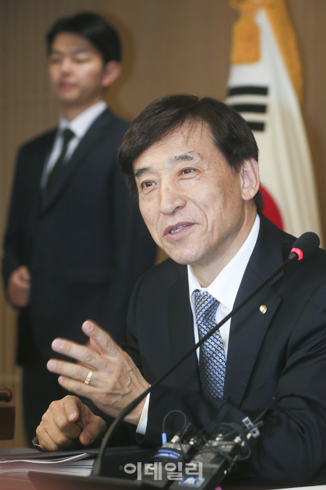 [포토]금통위 주재하는 이주열 한은 총재