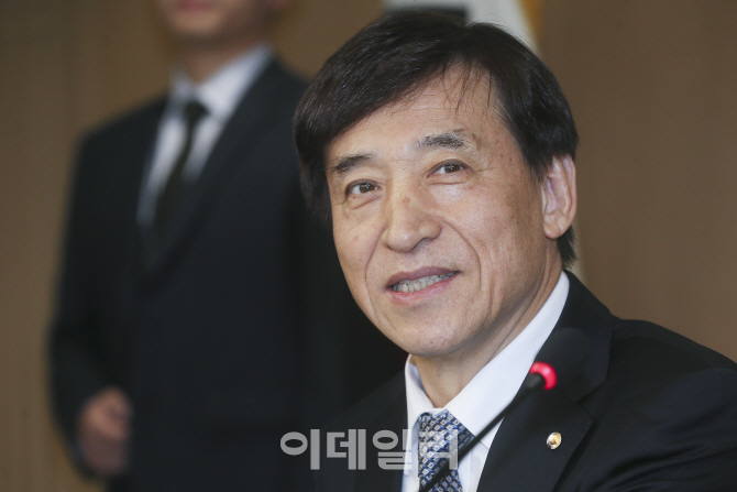 [포토]금통위 주재하는 이주열 한국은행 총재