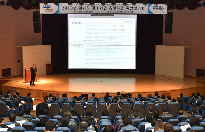 경기경제과학진흥원, 강소기업 육성사업 설명회