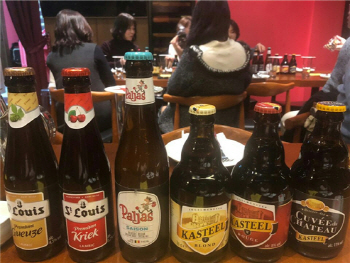 "맥주야 샴페인이야?"…'세인트루이스 프리미엄 크릭' 애주가에 인기몰이