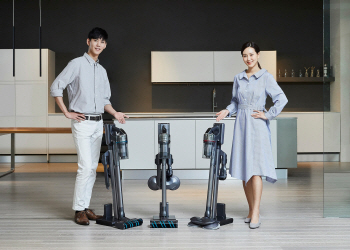 삼성전자, 최상위 무선청소기 라인업 `삼성 제트` 출시(종합)