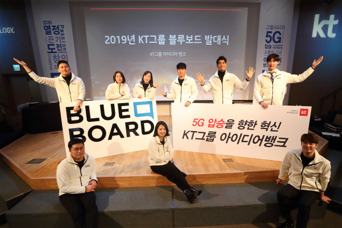 KT 2030직원들 "5G 압승위해 뭉쳤다"..아이디어뱅크 발대식