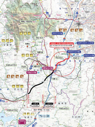 대전서 충남 논산·계룡 잇는 국도4호선 확 넓어진다