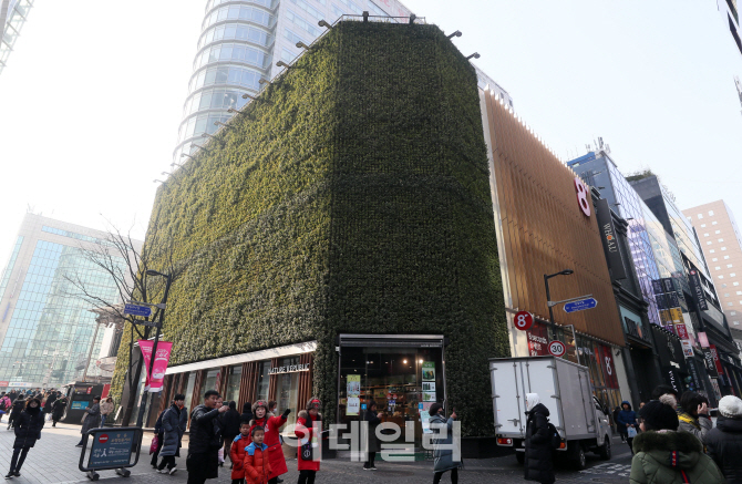 [포토]'땅값 1위 부지, 공시지가 2배 급등'