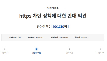 '인터넷 차단 반대' 靑청원 20만… 누리꾼들 왜 분노했을까
