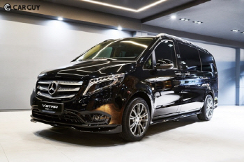 7인승 럭셔리 중형 밴 '브이스타' 나왔다..벤츠 메트리스 기반