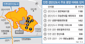 "유명브랜드 기다렸어요" 검단신도시 분양시장, 생기 도나