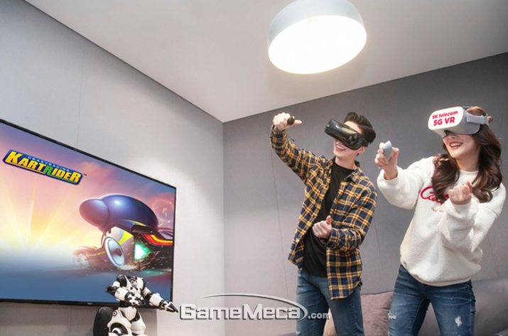 SKT, 넥슨과 손잡고 '카트라이더 VR' 만든다