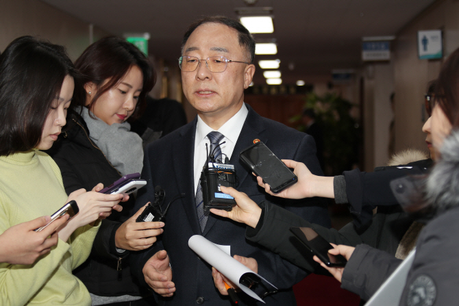 홍남기 “최저임금 결정체계 개편 확정안, 다음주중 발표”