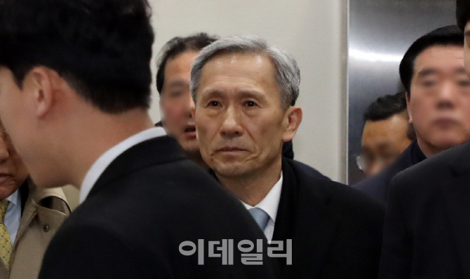[포토]1심 마친 김관진 전 국방부 장관