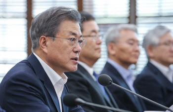 북미회담 이후 내다보는 文대통령 “역사 중심에서 신(新)한반도 체제 준비”(종합)