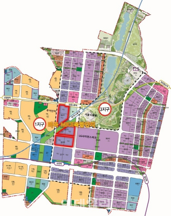 두 차례 유찰된 '마곡 MICE복합단지'…1조 땅값 내릴까