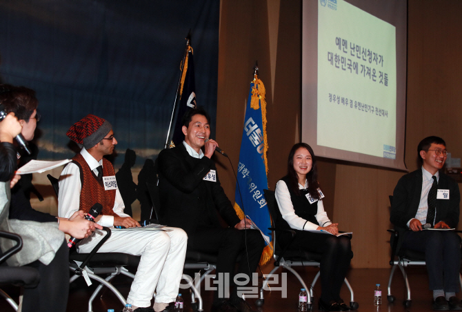 [포토]'발언하는 배우 정우성'