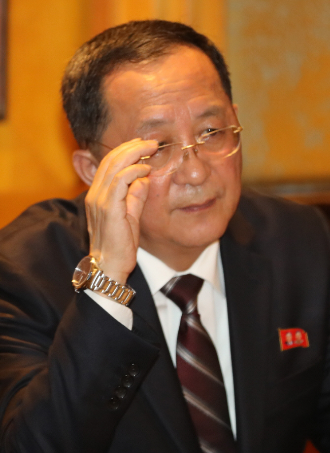 [전문]北리용호 “현실적 제안 제기했지만 美가 하나 더 요구..기회 없을 수도”