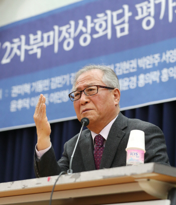 정세현 “이도훈-비건 만으론 안돼..김영철·김혁철, 판문점서 만나야”
