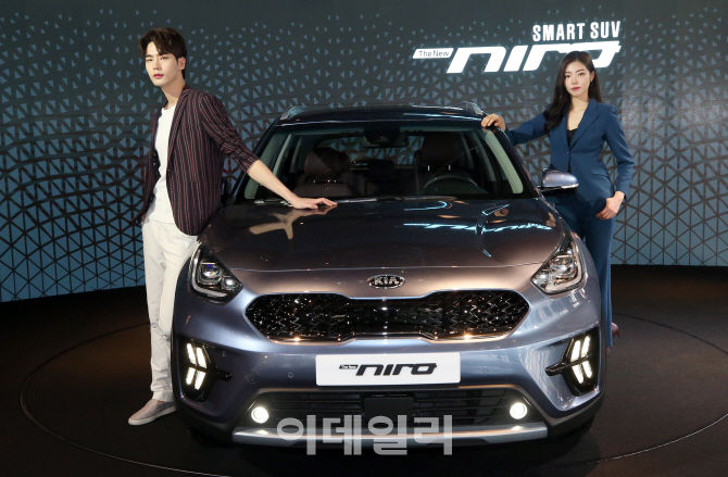 [포토]기아자동차, 친환경 SUV '더 뉴 니로' 선보여