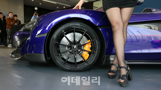 [포토]맥라렌 '600LT 스파이더'의 날렵한 라인