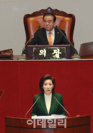 나경원 “文 역사공정, 中 동북공정·日 독도왜곡만큼 위험”