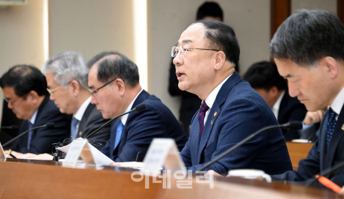 [포토] 홍남기 부총리, 경제활력 대책회의 주재