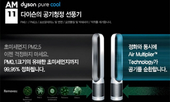 ‘미세먼지 99.9% 제거’는 기만광고…공정위, 암웨이·다이슨에 과징금