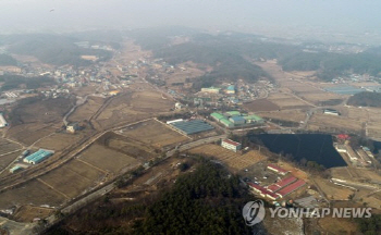 용인 '반도체 공장 부지' 땅값 2배 껑충..토지거래허가구역 지정