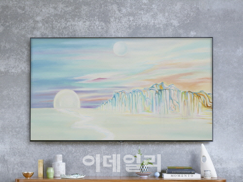 “거실을 갤러리로”…삼성 QLED TV, 매직 스크린 전용콘텐츠 제공