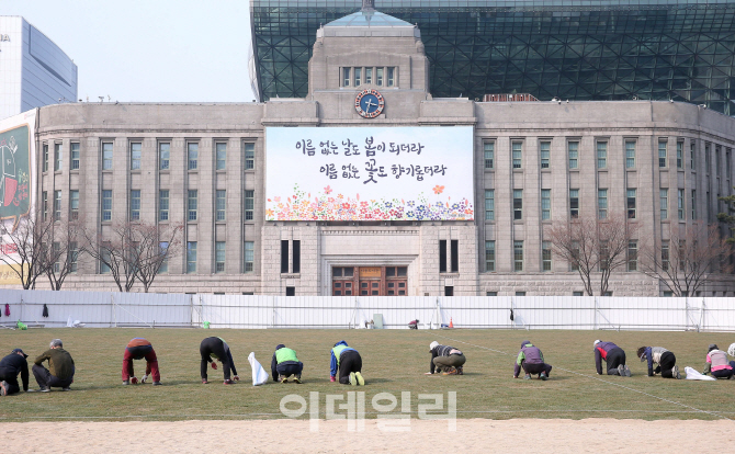 [포토]'광장에 봄을 전하다'