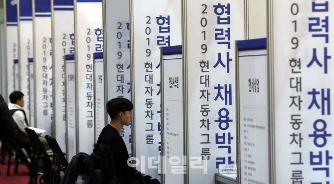 [포토]'현대자동차그룹 협력사' 현장면접