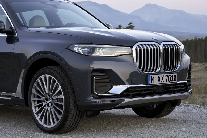 [포토]BMW '뉴 X7', 키드니 그릴