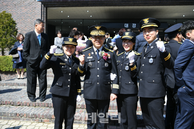 [포토]소방간부후보생과 함께한 정문호 청장