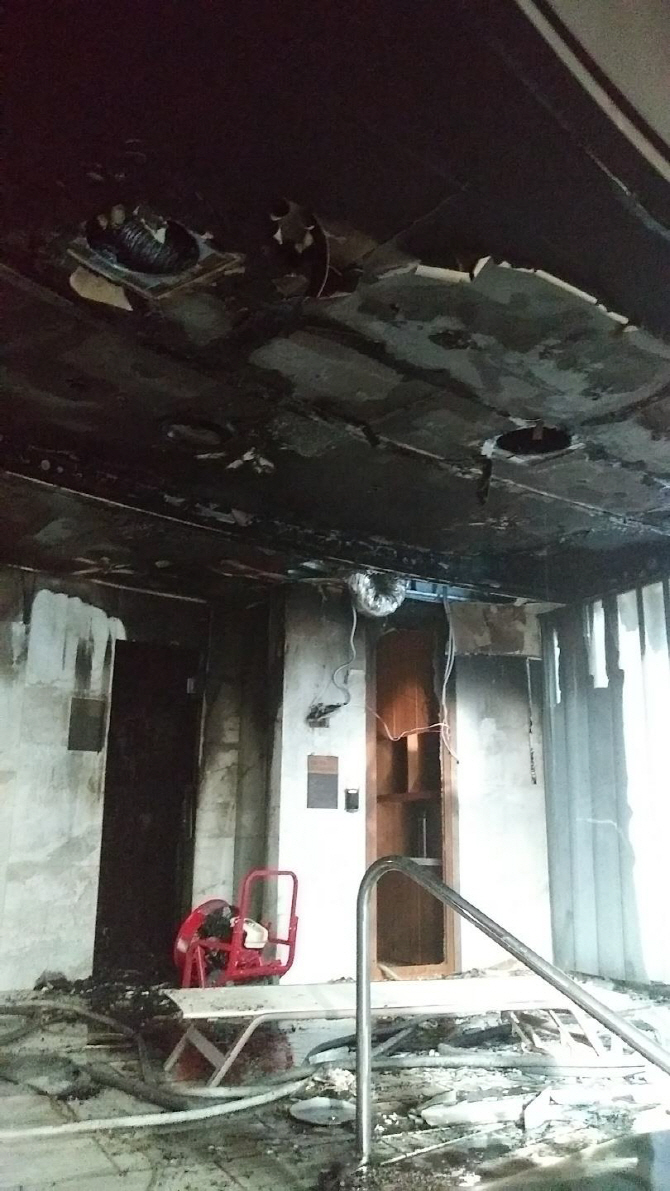 인천 호텔 여자 사우나서 불나 282명 대피…인명피해 없어