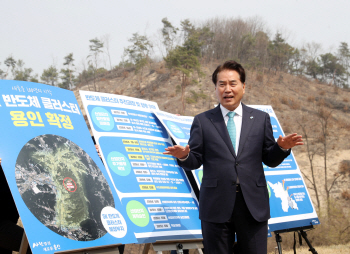 백군기 용인시장 "반도체 클러스터, 스마트 첨단산업 자족도시로"