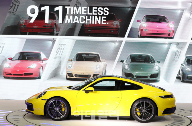 [포토]포르쉐 '911 카레라 4S', 2019 서울모터쇼 출동