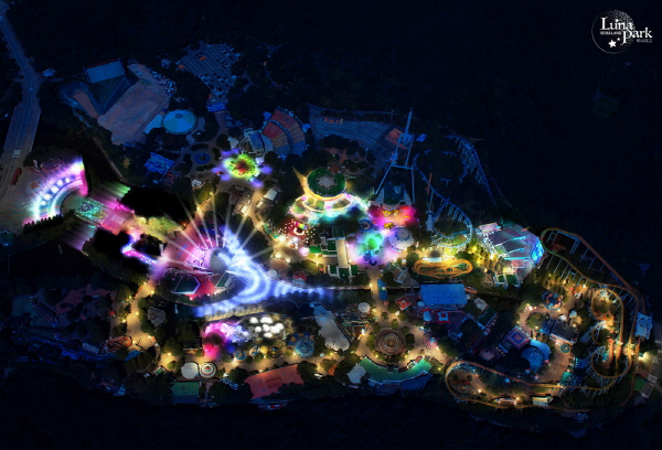서울랜드, 최대 규모 빛 축제 '루나파크(Luna Park)' 오픈
