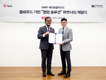 메가존클라우드-실리콘밸리 스윗 테크놀로지스, 기업용 협업솔루션 제휴