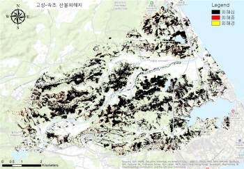 축구장 2460개 달하는 산림 1757㏊ 사라졌다