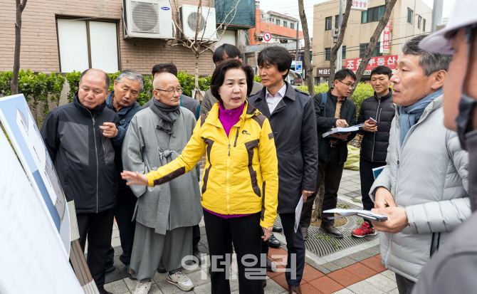 [포토] 현장찾아간 김수영 양천구청장