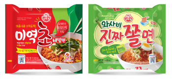 오뚜기, 미역초 비빔면·와사비 진짜쫄면 선봬