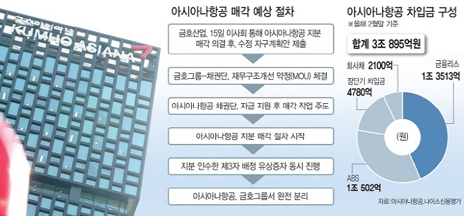 구주매각·유상증자 동시 진행…아시아나 매각 속도낸다