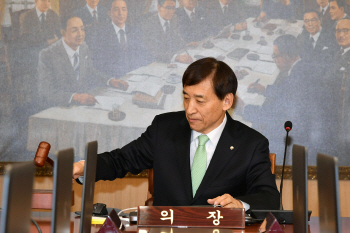 명백한 비둘기로 변신한 한은 “성장률ㆍ물가 하향 조정”(종합)