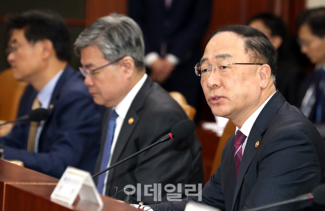 [포토]아시아나항공과 현대상선 정상화 다룬 산업경쟁력강화 관계장관회의