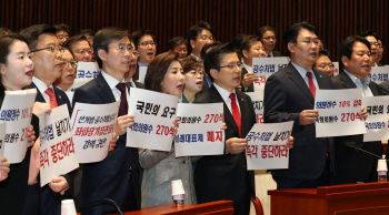 한국당 "천막 농성이라도 한다"…패스트트랙 저지 총력전