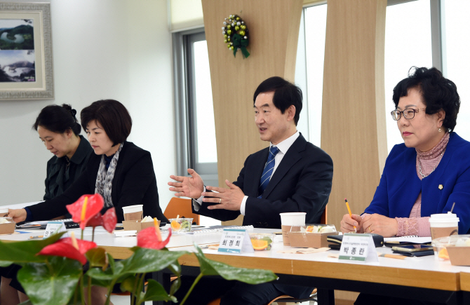 [포토]안병용 의정부시장 "자살예방 위해 정책 발굴하겠다"