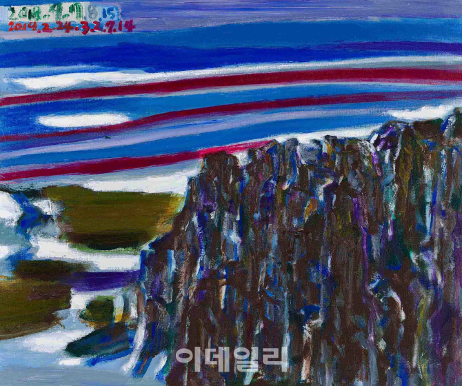 [e갤러리] 본능으로 치댄 역사, 풍경화 되다…서용선 '달마산'