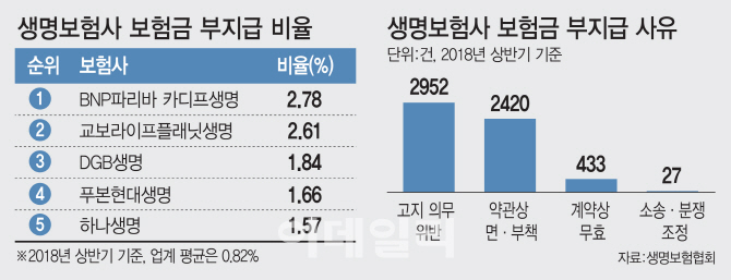 금감원, '보험금 지급 거절' 집중단속 엄포..대형사 쫓다 중소형사 놓칠라