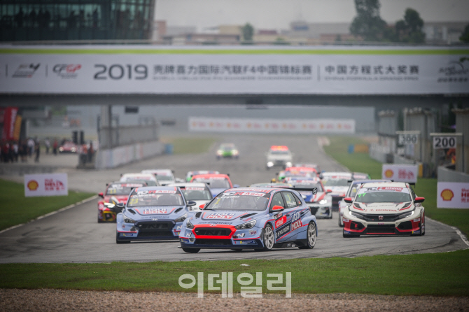 현대차 'i30 N TCR' 中주하이 경기 우승