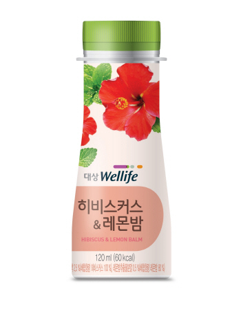 대상웰라이프, 뷰티음료 '히비스커스&레몬밤' 선봬