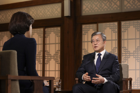 文대통령, 송현정 기자 비난 여론에 “공격적 공방 오가도 괜찮다”