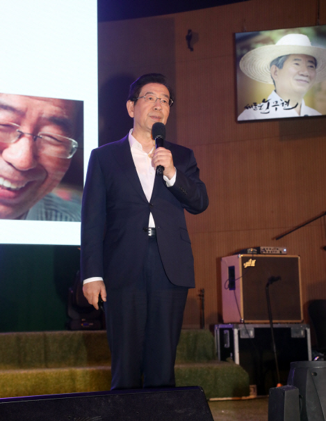 박원순 "광주에 큰 빚 졌다고 생각..황교안 같은 사람 이해 안돼"