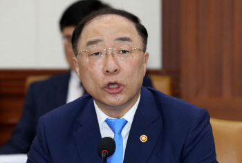 홍남기 "주가·환율 변동폭 확대시 적절한 시장 안정조치"(상보)